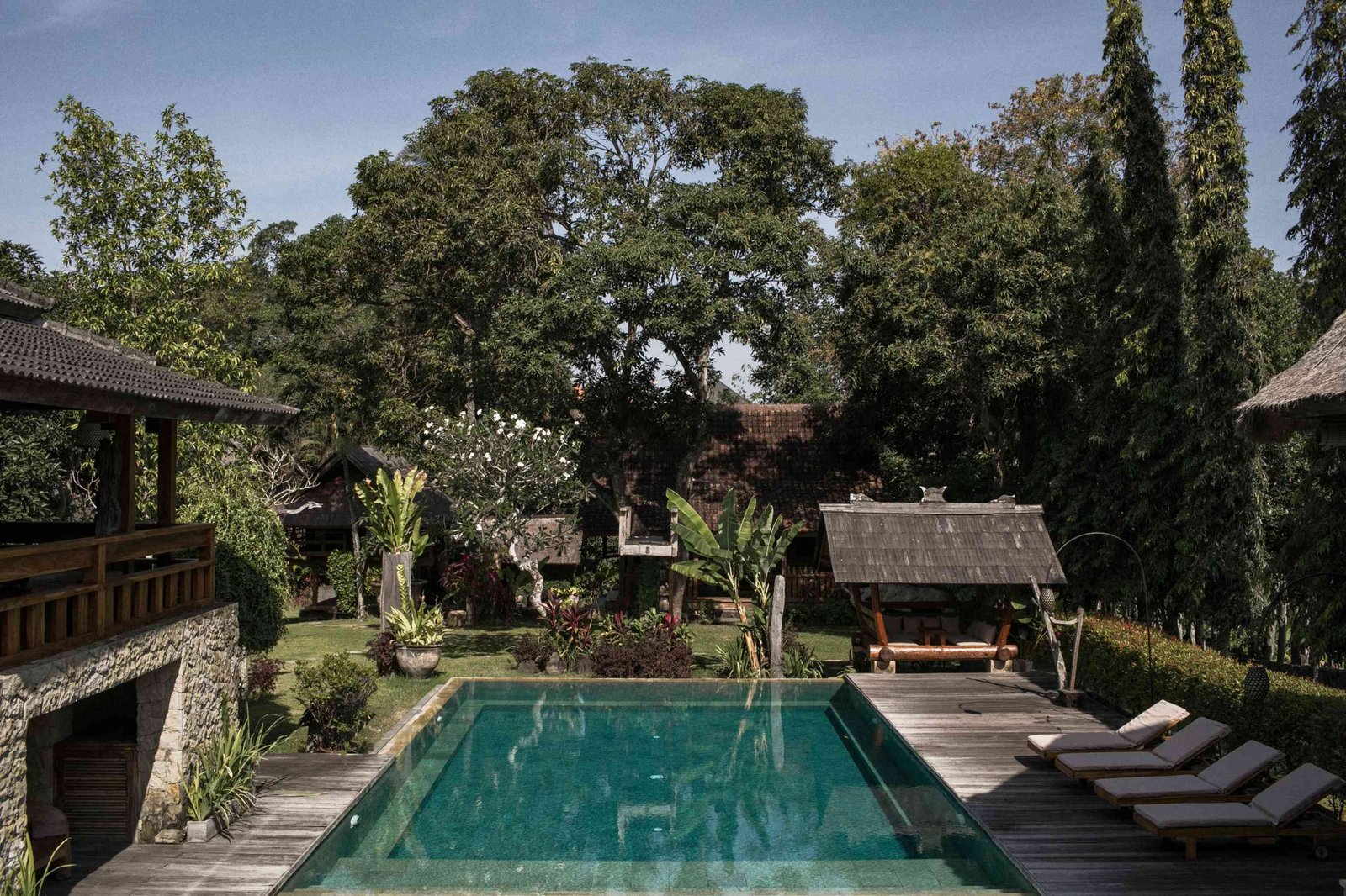 Pool and deck